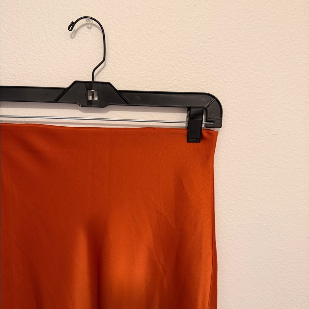 Rachel Zoe Vibrant Orange Pencil Skirt - Picture 2 of 4